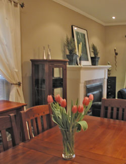 home staged by Debra Gould