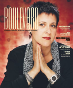 Debra Gould Boulevard Magazine Cover