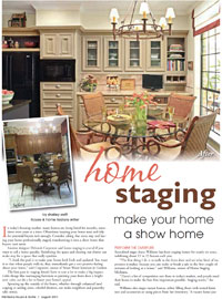 Staging Diva in Michiana Magazine