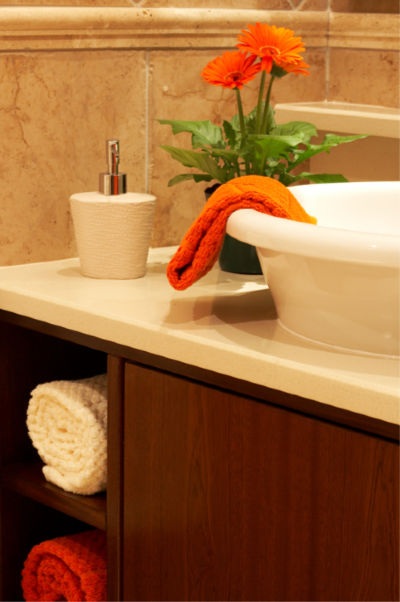 bathroom home staging