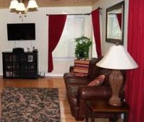 Living room after staging by Donna Richter