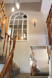 home staging stairway