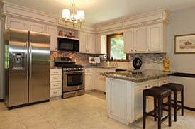 kitchen after staging Jodi Whalen