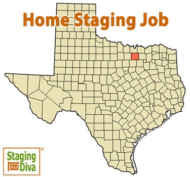 Texas home staging job
