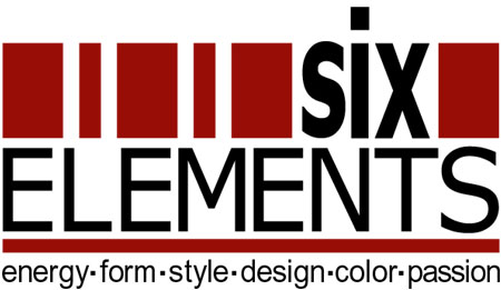 Six Elements home staging business logo