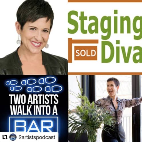 home stager Debra Gould on Artist Podcast