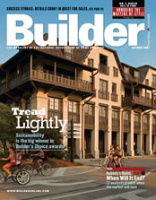 Builder magazine clipping
