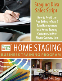 home staging sales script